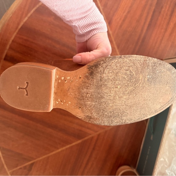 Tecovas Orange and Brown Western Boots - Picture 4 of 11